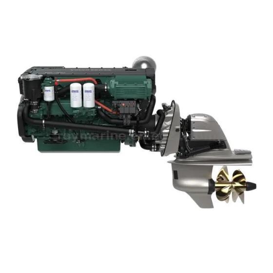 Volvo Penta D6-380 DPI Diesel Aquamatic Sterndr