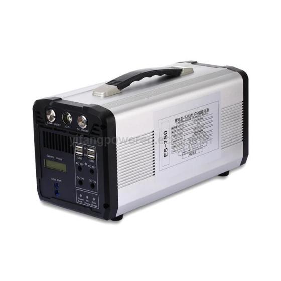 750Wh Portable Solar Power Station for Outdoor 